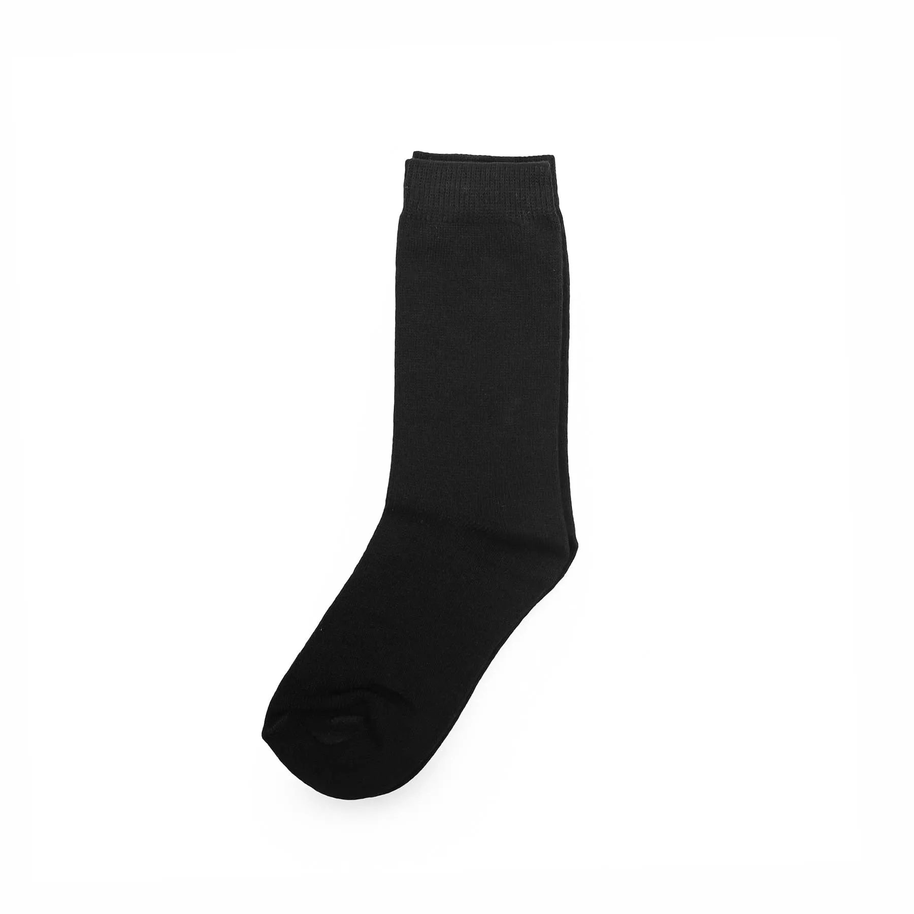 Kids Black Long Socks S01705