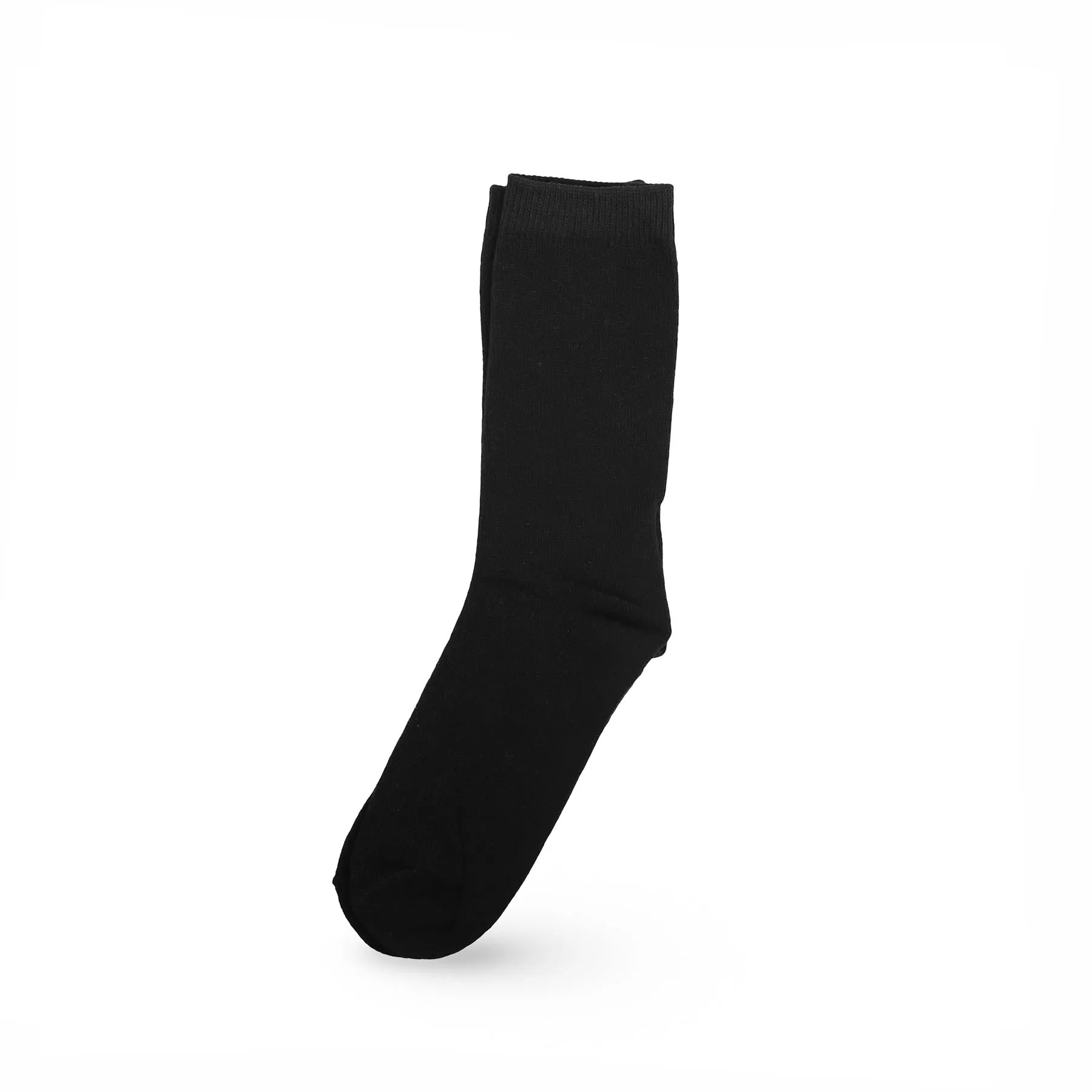 Kids Black Long Socks S01706