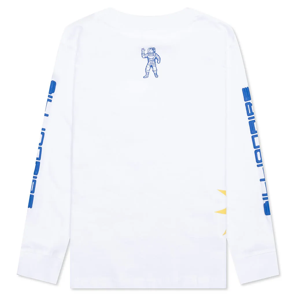 Bleach White Kids North Star Long Sleeve Tee