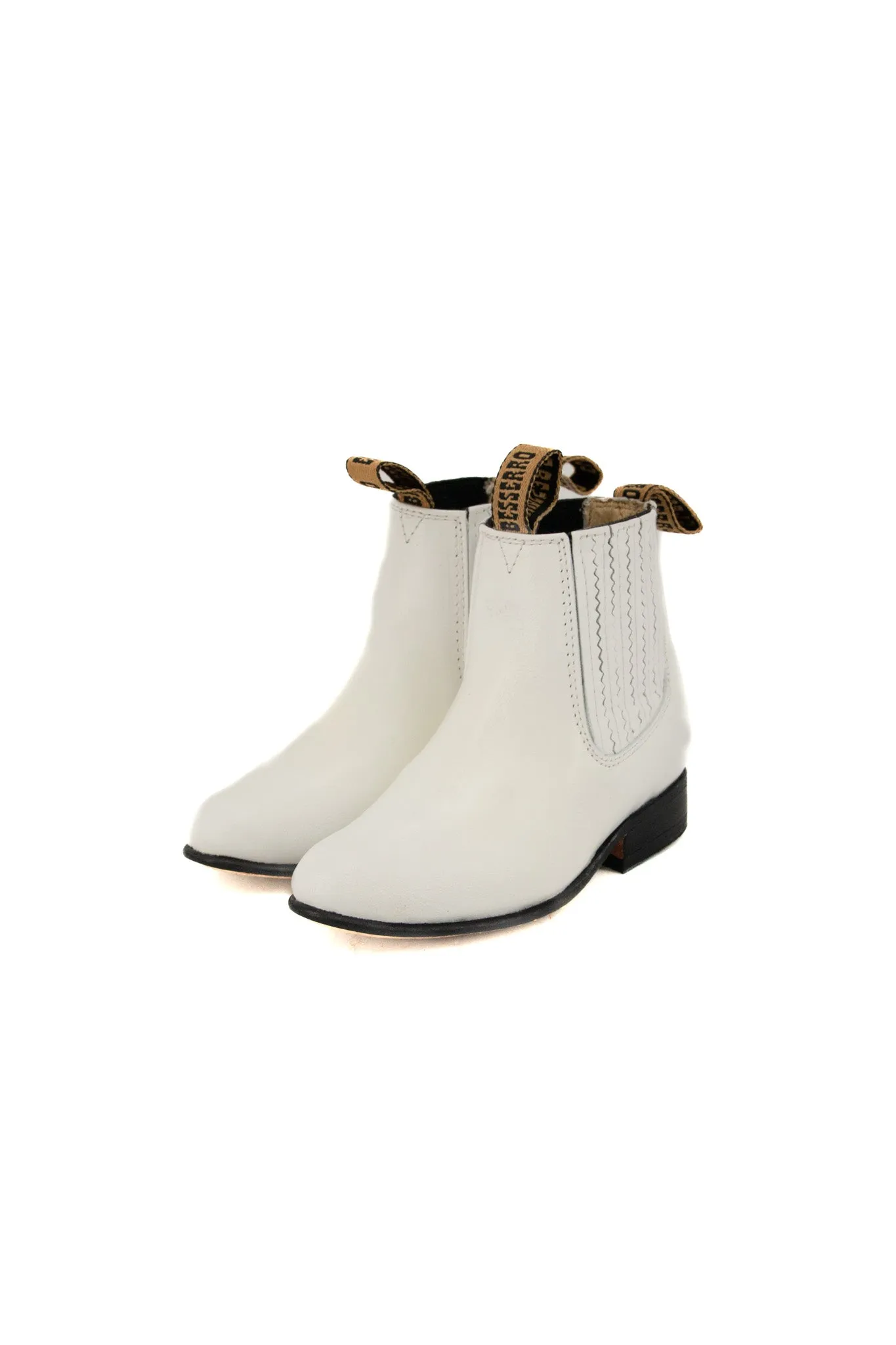 Kids Botin Unisex Piel Rhino Blanco 700