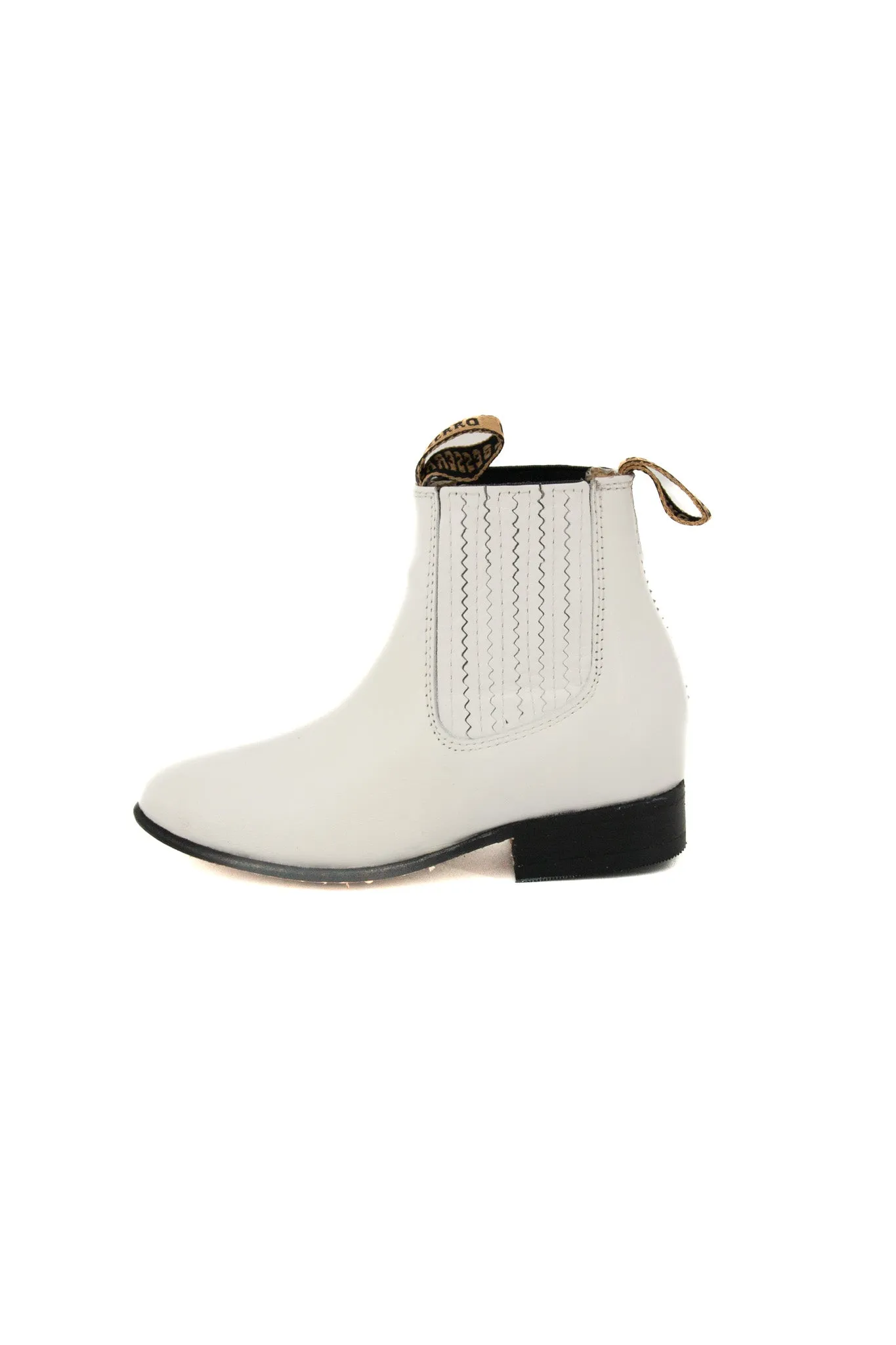 Kids Botin Unisex Piel Rhino Blanco 700