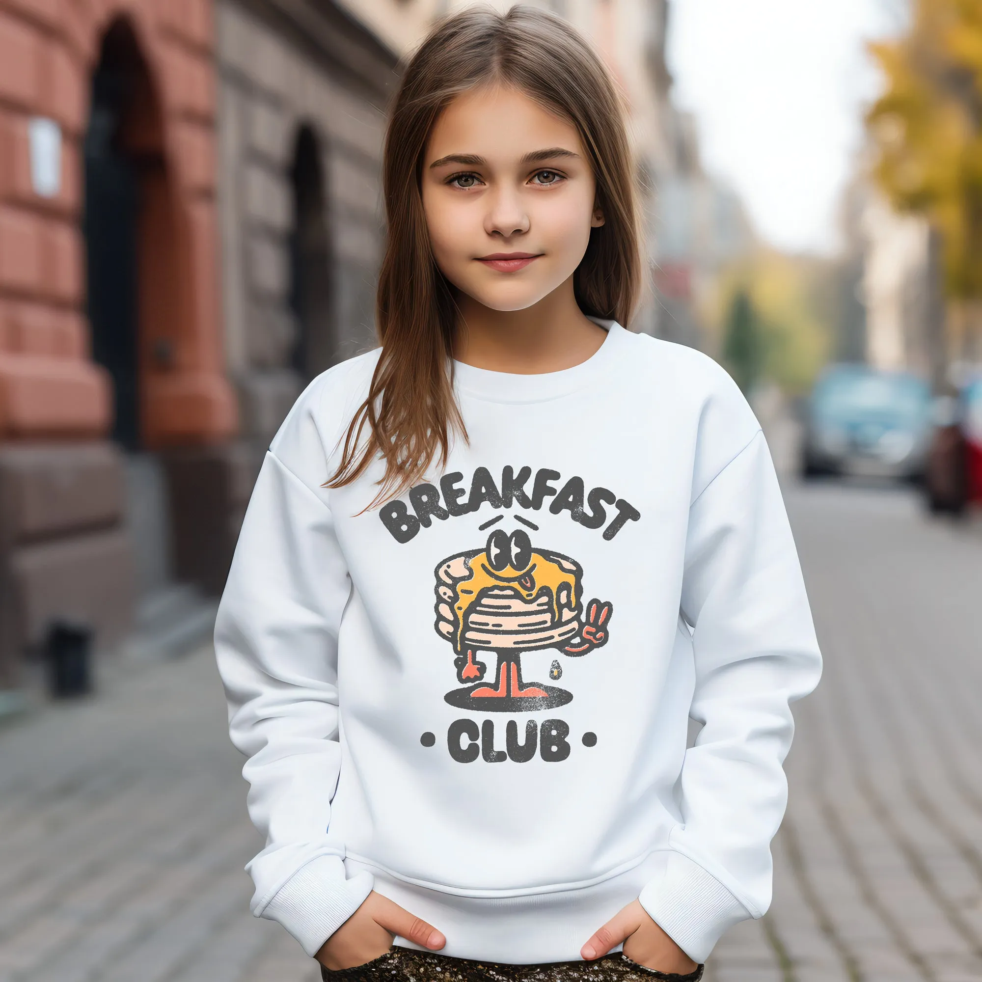 Kids Breakfast Club - Crewneck Sweatshirt