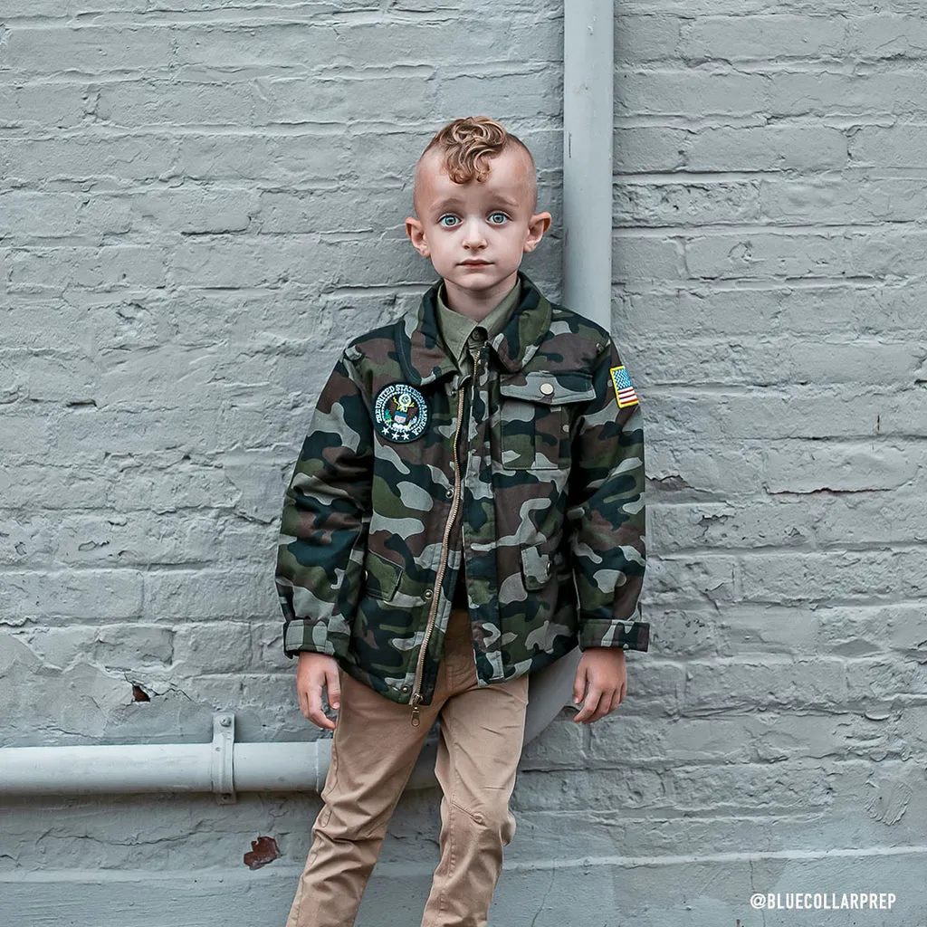 Kids Camouflage Jacket