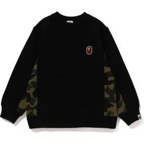 1ST CAMO PANEL APE HEAD Crewneck