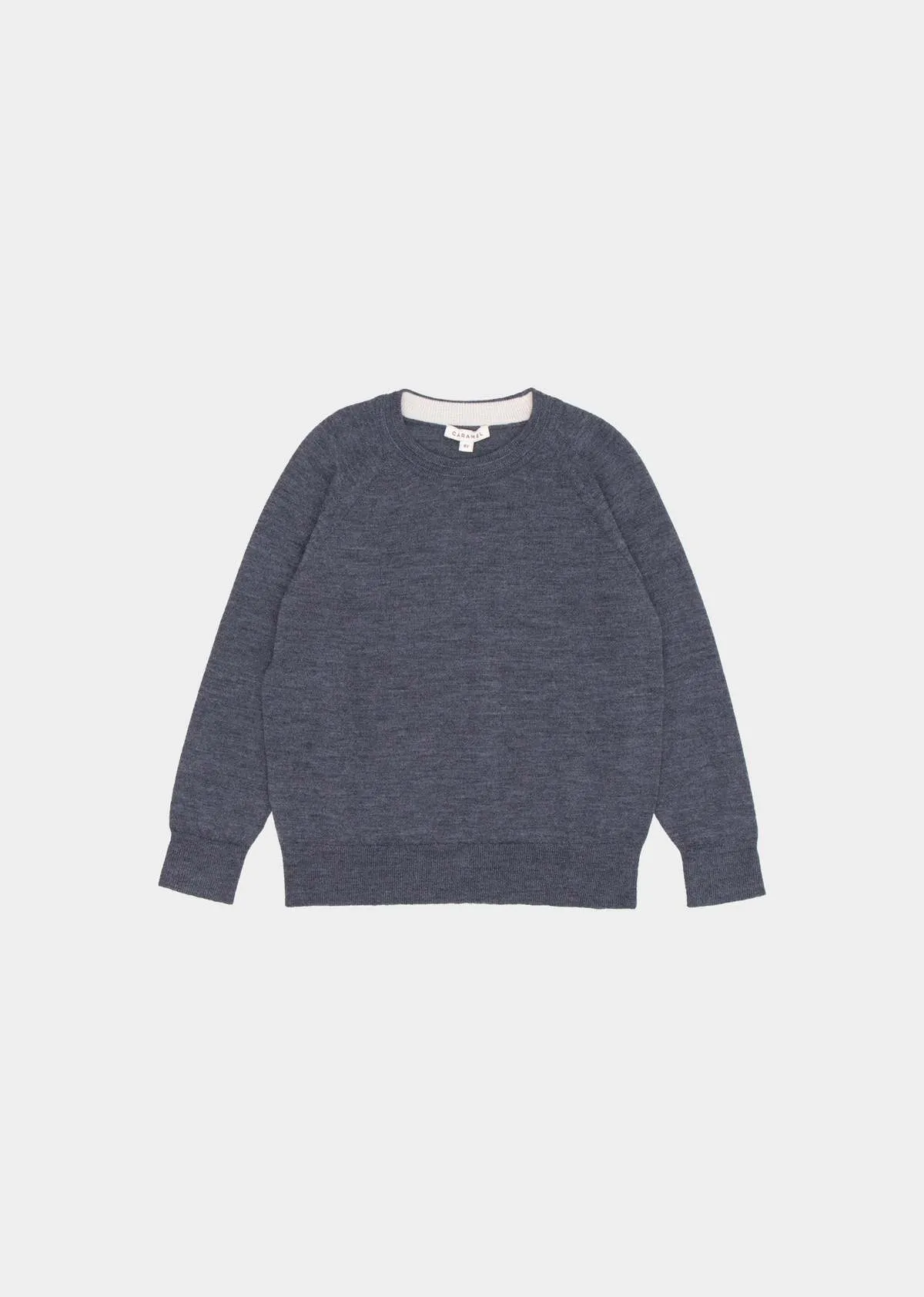 Kids Caramel Dark Grey Melange KEIRA JUMPER