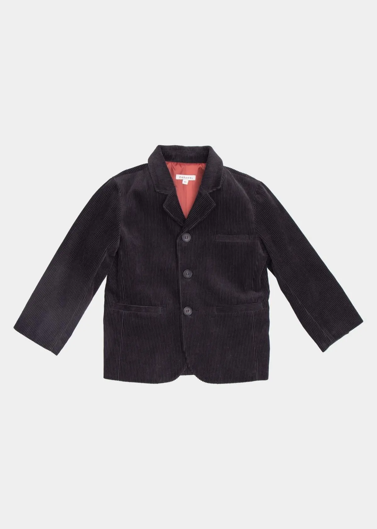 Kids Caramel MAGPIE KIDS BLAZER - DARK CHOCOLATE