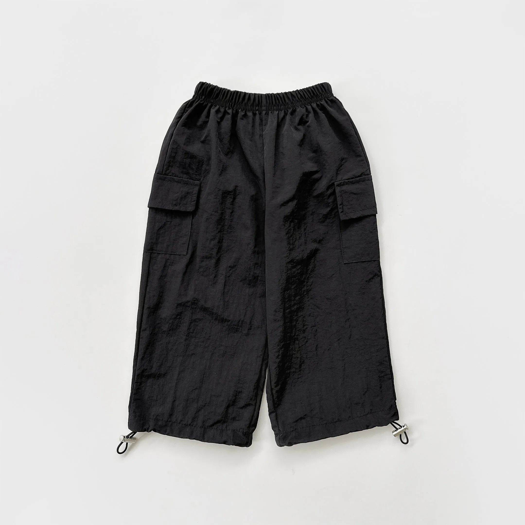 Kids Cargo Adjustable Hem Jogger Pants (2-9y) - 4 Colors