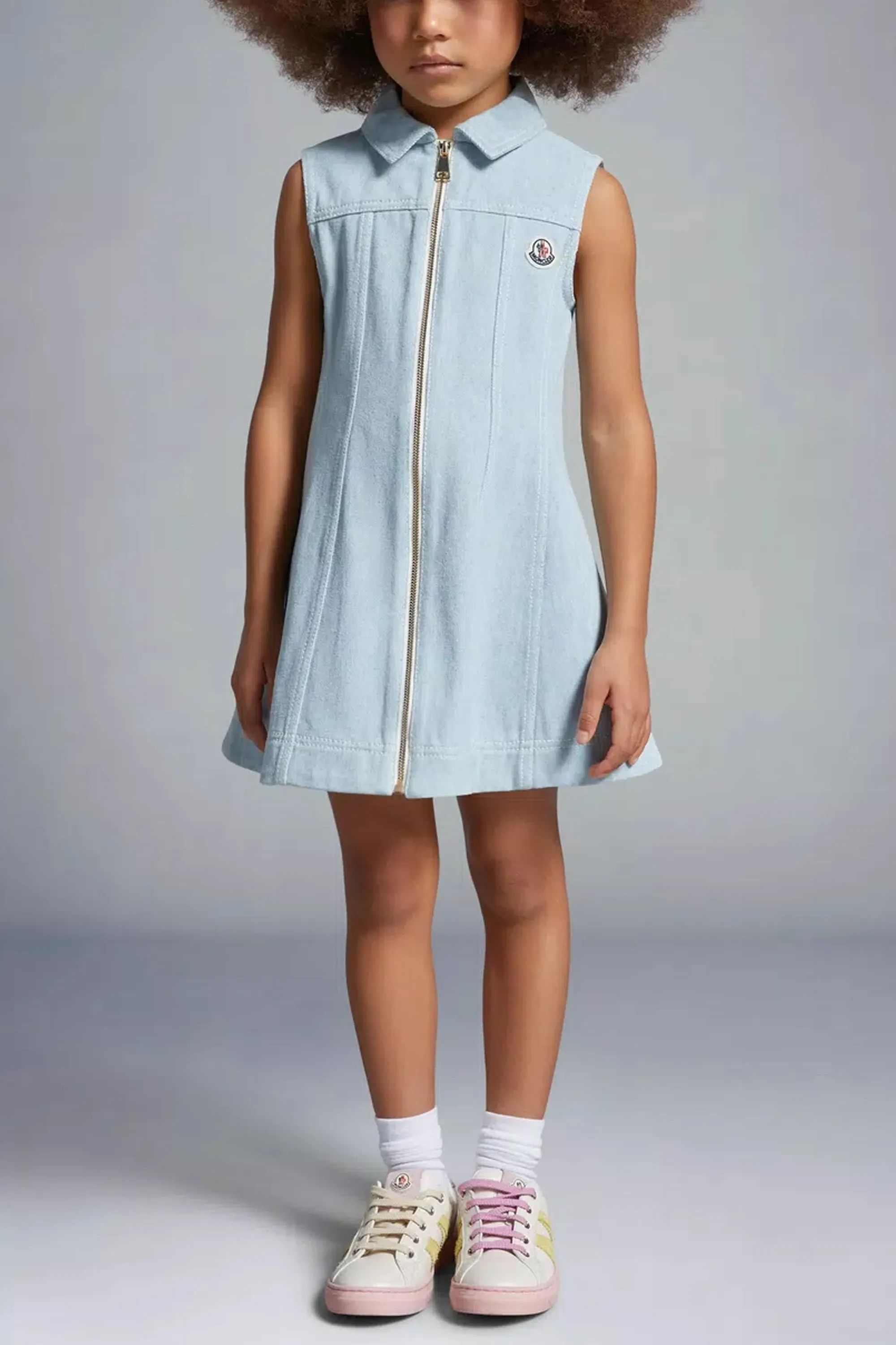 Kids Chambray Dress Denim