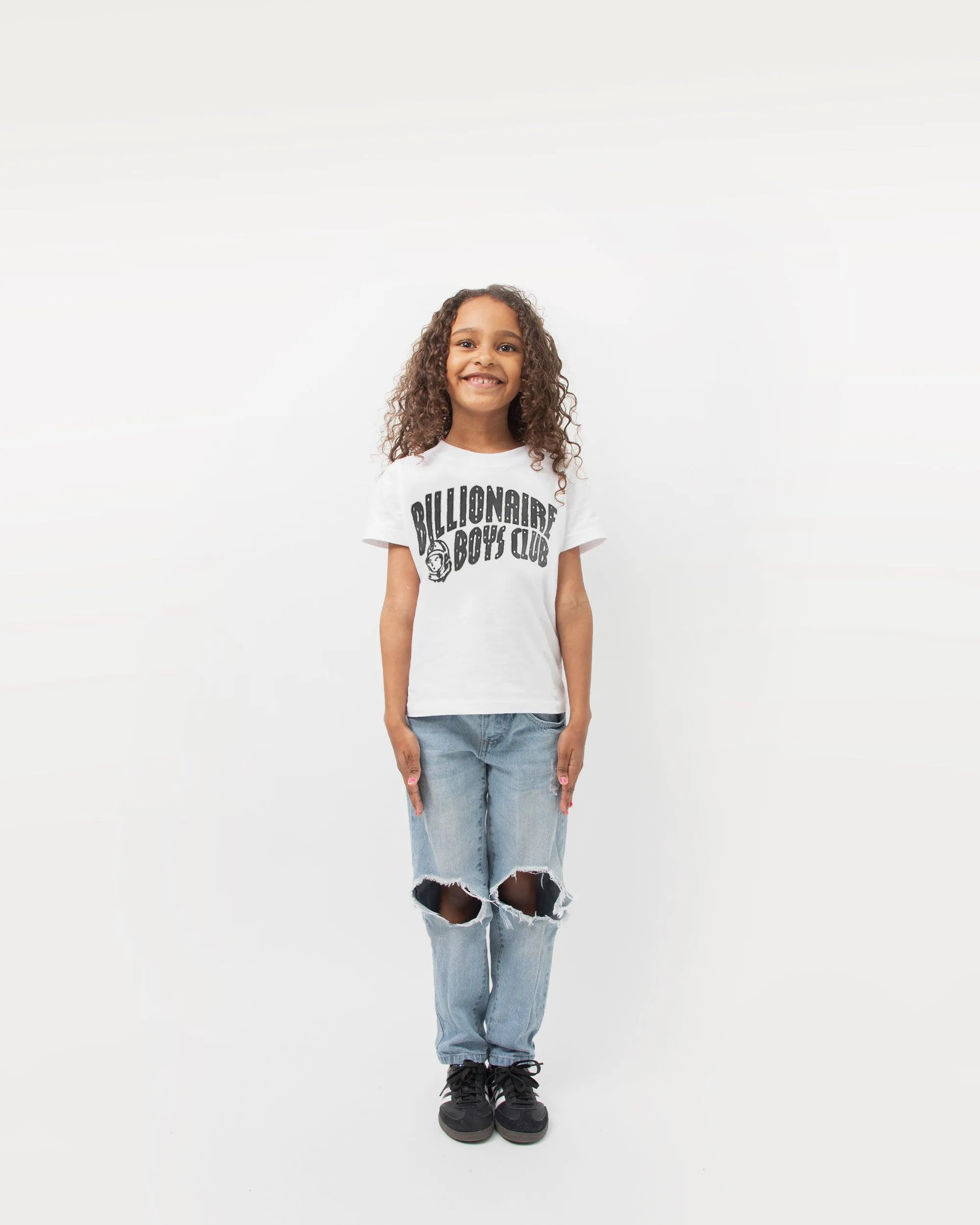 Kids Classic Curve Logo Tee