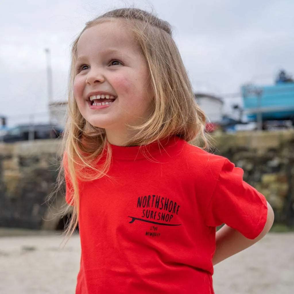 Kids Classic Logo Tee | Red