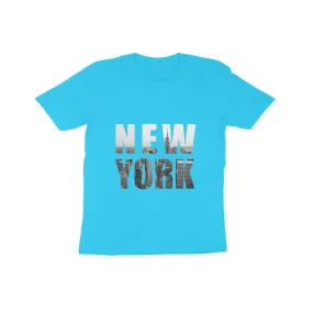 Typography Print Kids' Cotton T-shirt