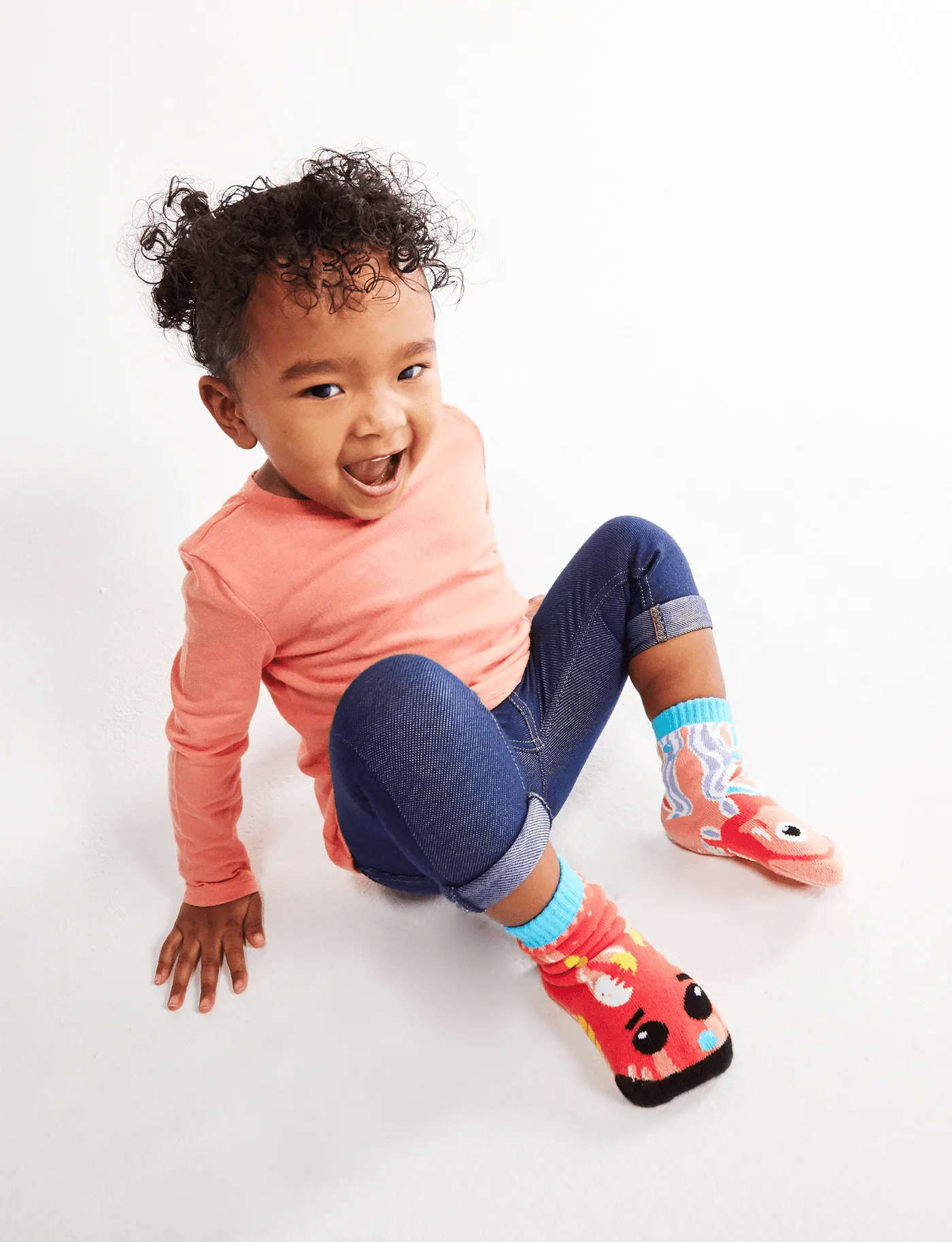 KIDS CRAB & JELLYFISH NO SLIP SOCKS *