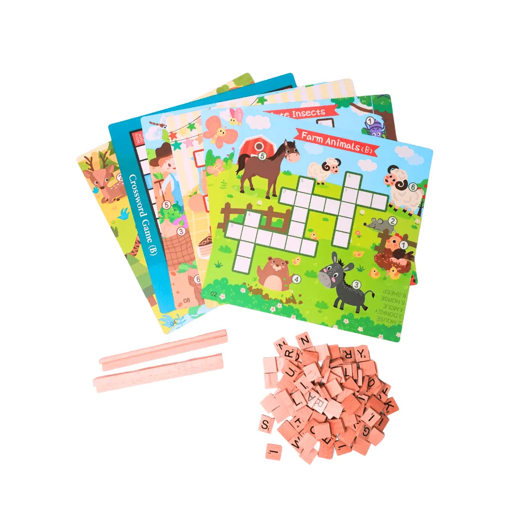 Kids' Crossword Puzzle Game