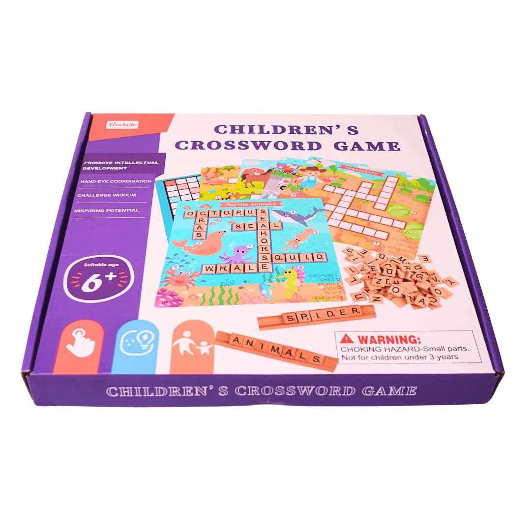 Kids' Crossword Puzzle Game