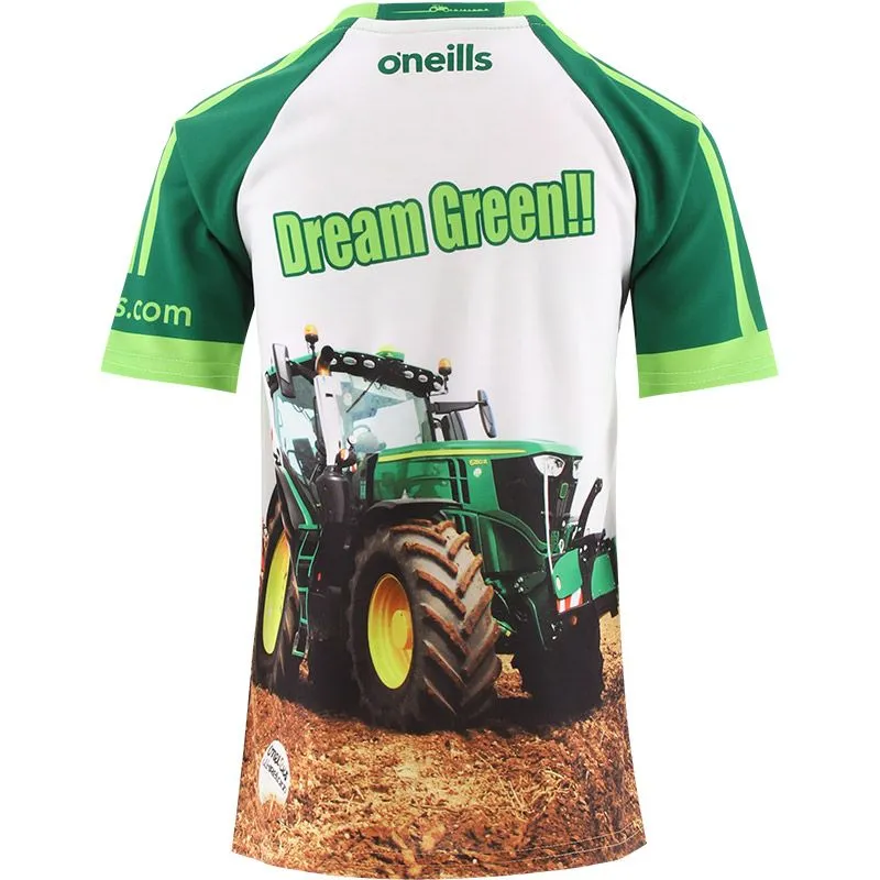 Kids' Dream Green Ploughing Jersey