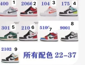 Kids Dunks 1-6