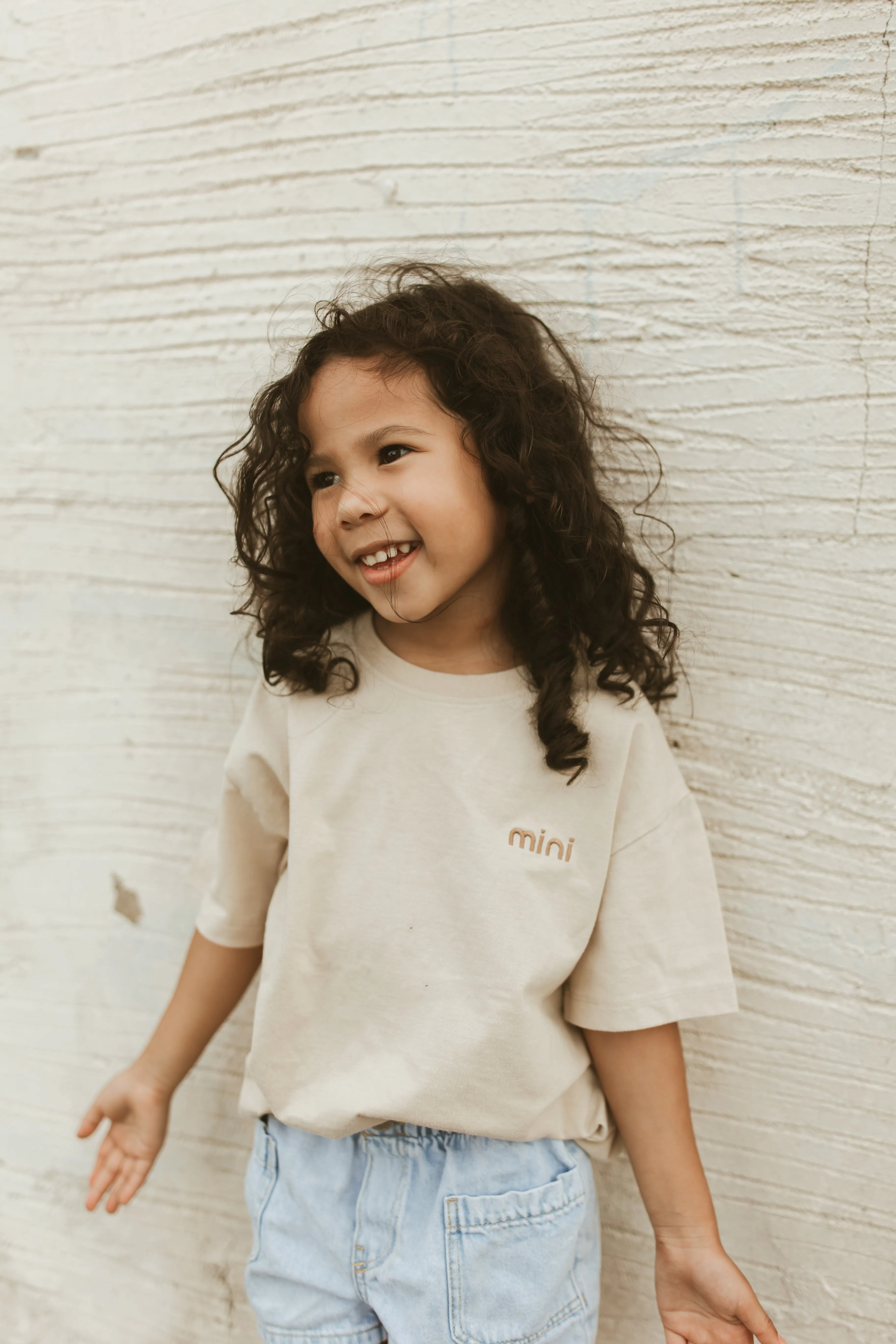 Kids Family Embroidery mini T-Shirt (6m-7y) - 3 Colors