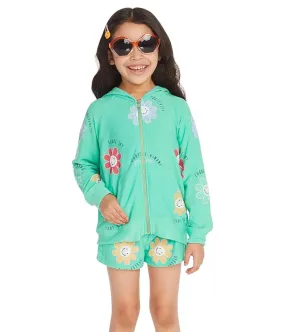 Kids Flower Hoodie