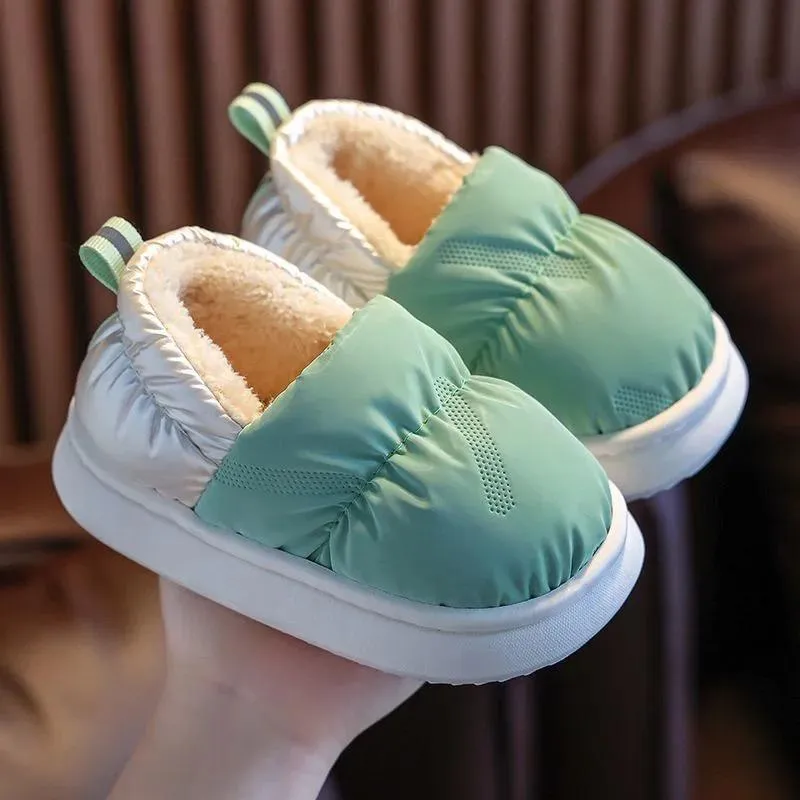 Children's furry shoes