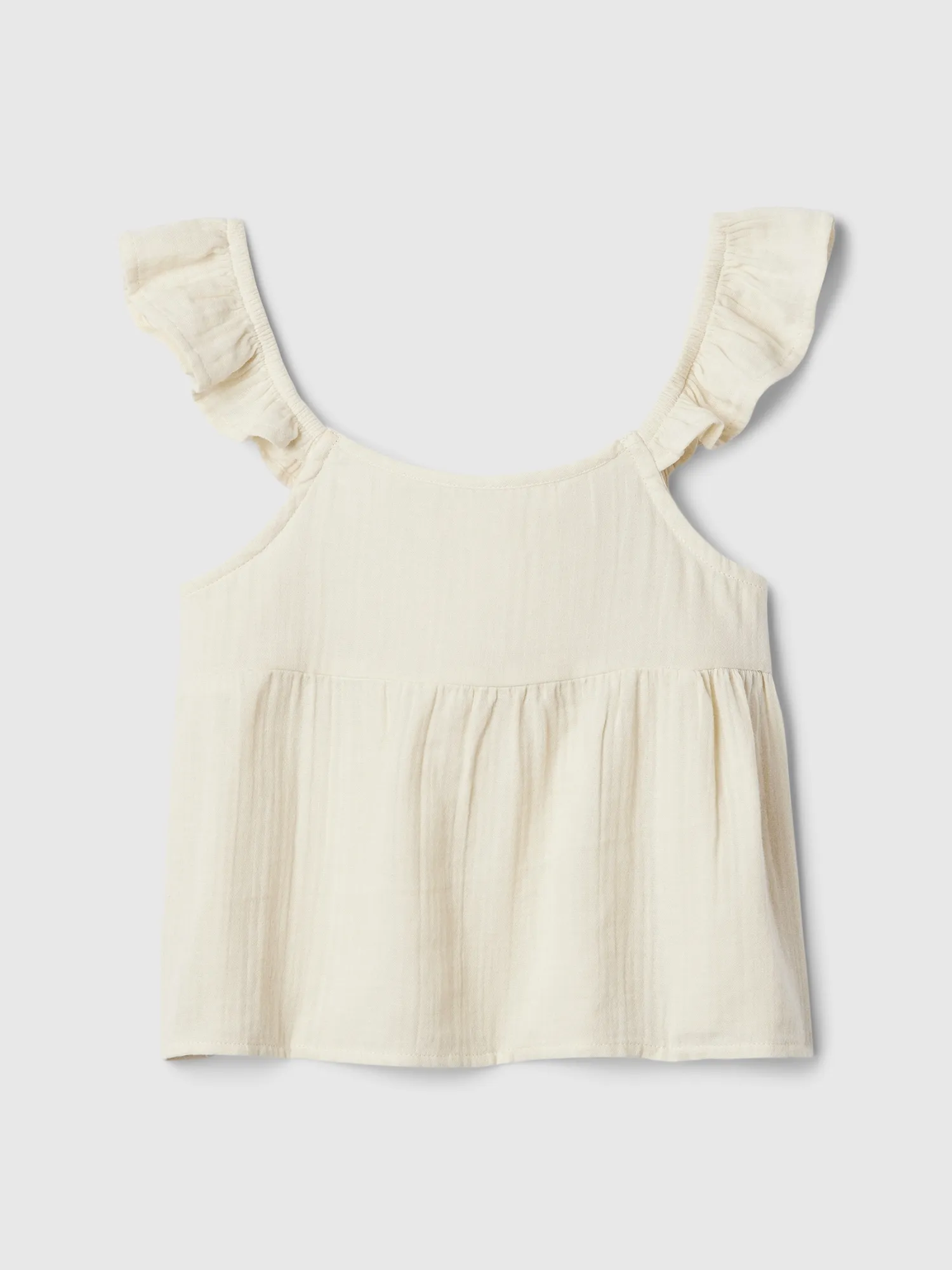 Kids Gauze Crochet Top