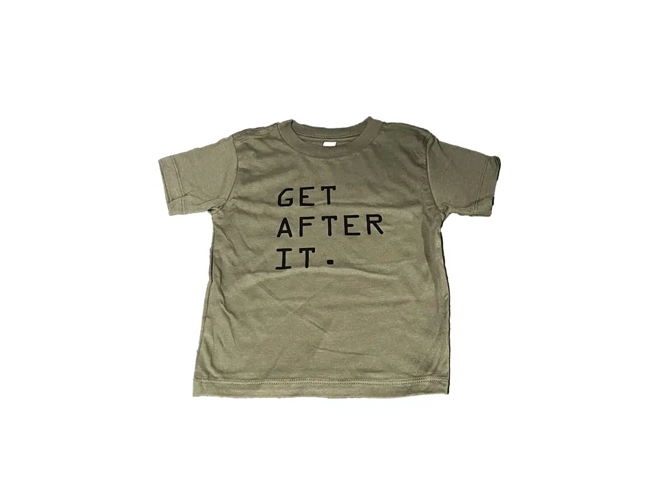 KIDS: GET AFTER IT. Tee