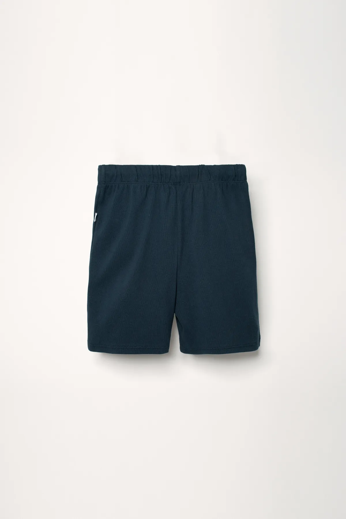 Organic Navy Cotton Shorts for Kids by Granelito