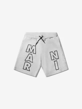 Kids Grey Logo Shorts