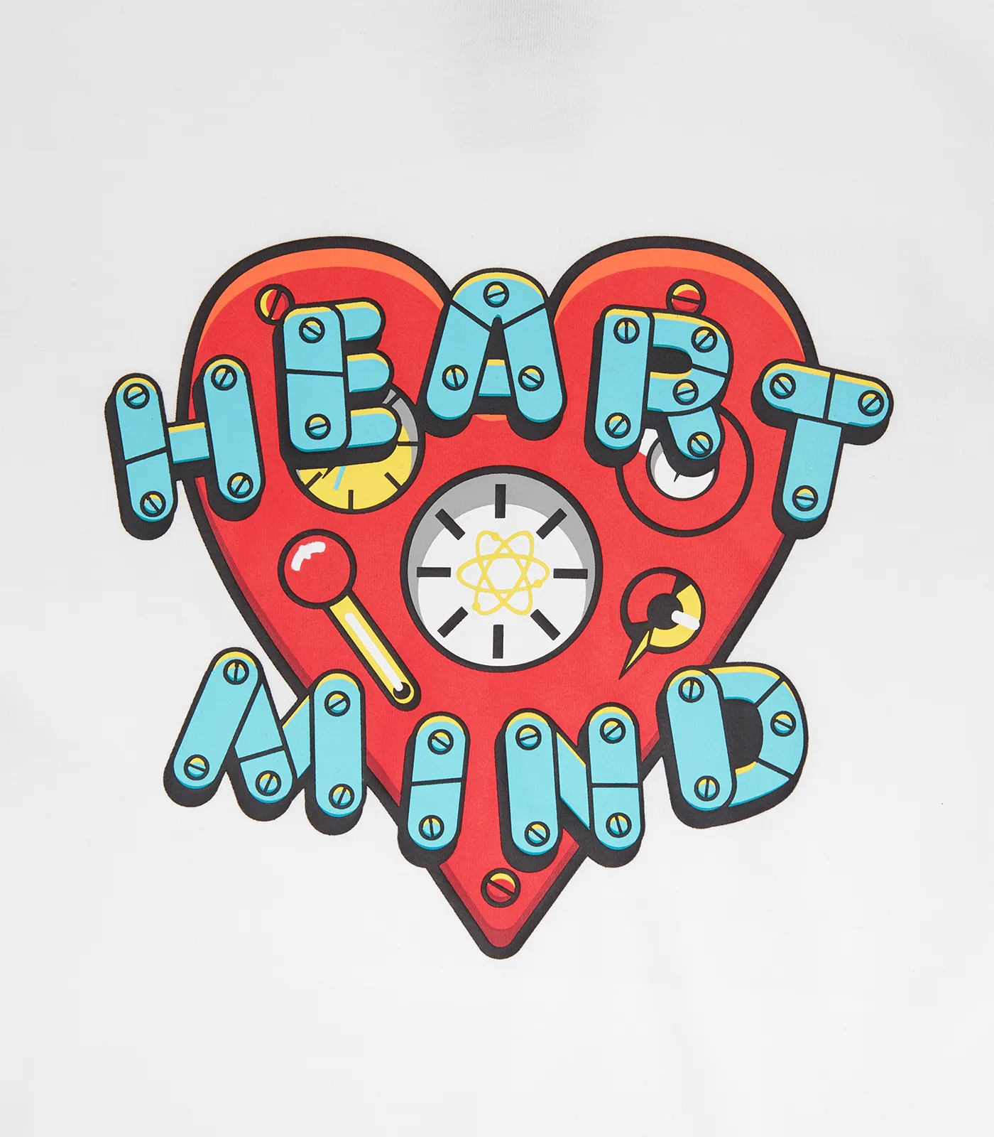 White Kids Heart & Mind Logo T-shirt