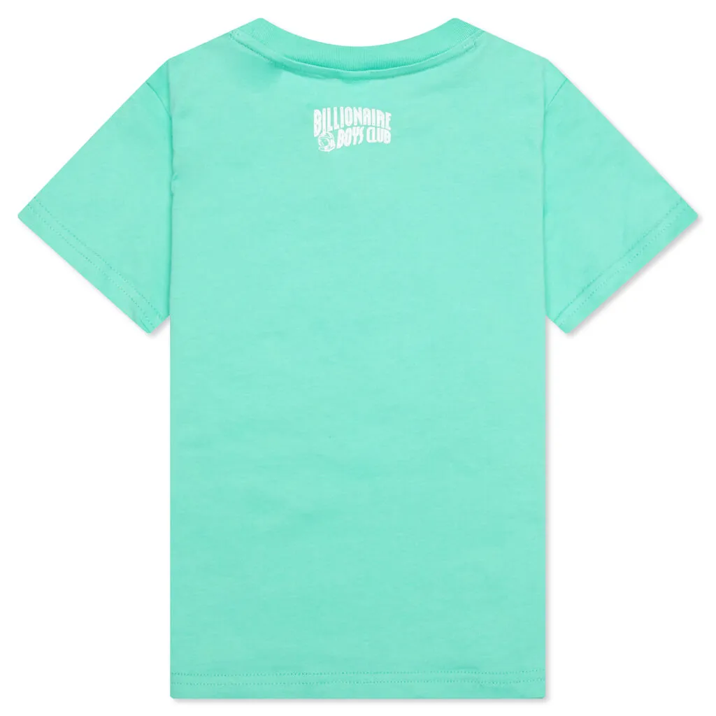 Kids Helmet Traveler S/S Tee Biscay Green