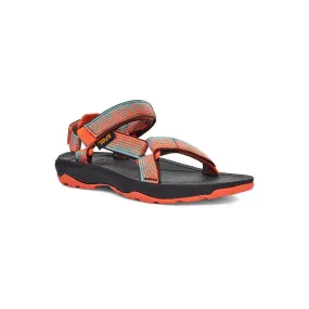 Children's Hurricane Sandals in Carrot/Blue