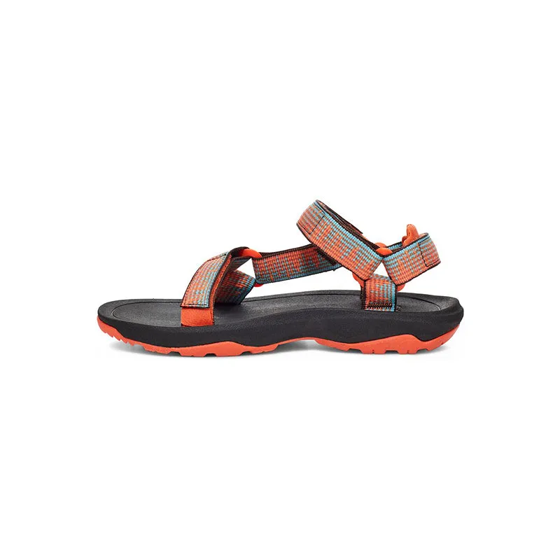 Children's Hurricane Sandals in Carrot/Blue