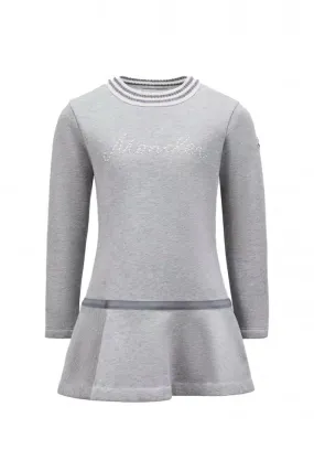 Kids Jersey Dress Grey