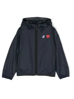 Kids K-Way Cagoule - Navy