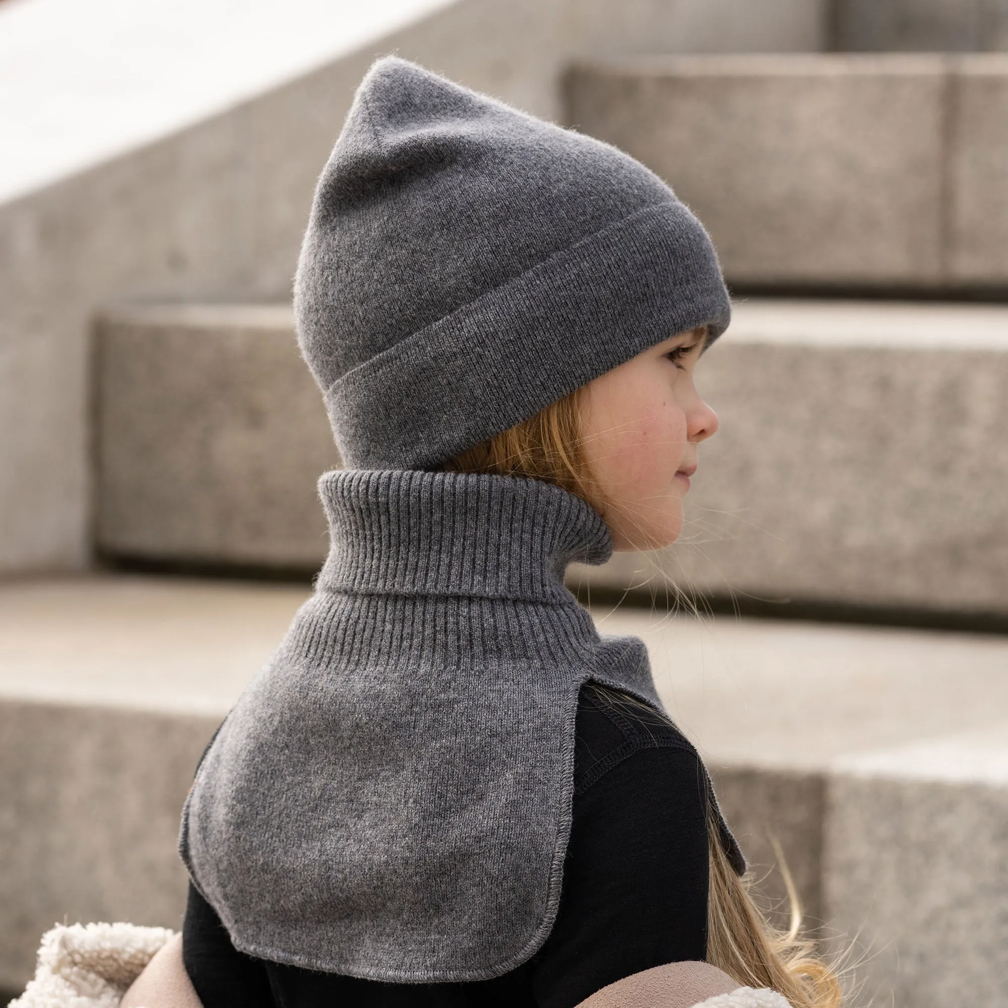 Kids' Knit Dickie Cashmere Blend