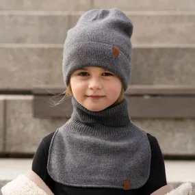 Kids' Knit Dickie Cashmere Blend