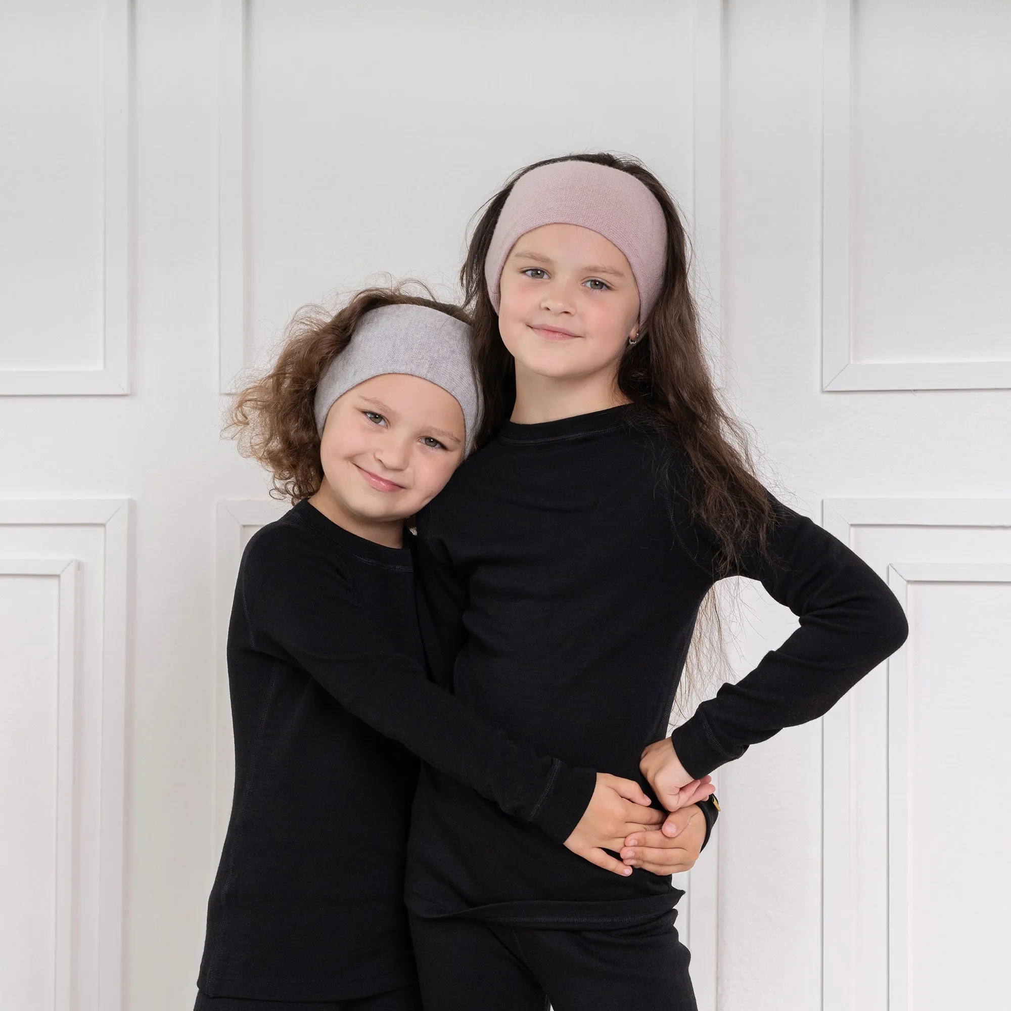 Kids' Knit Headband Cashmere Blend