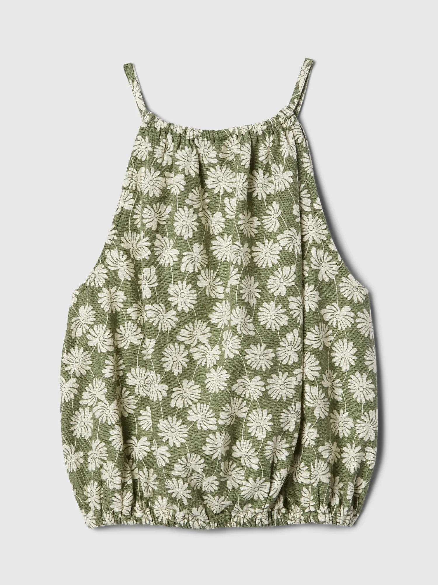 Kids Linen-Blend Halter Top