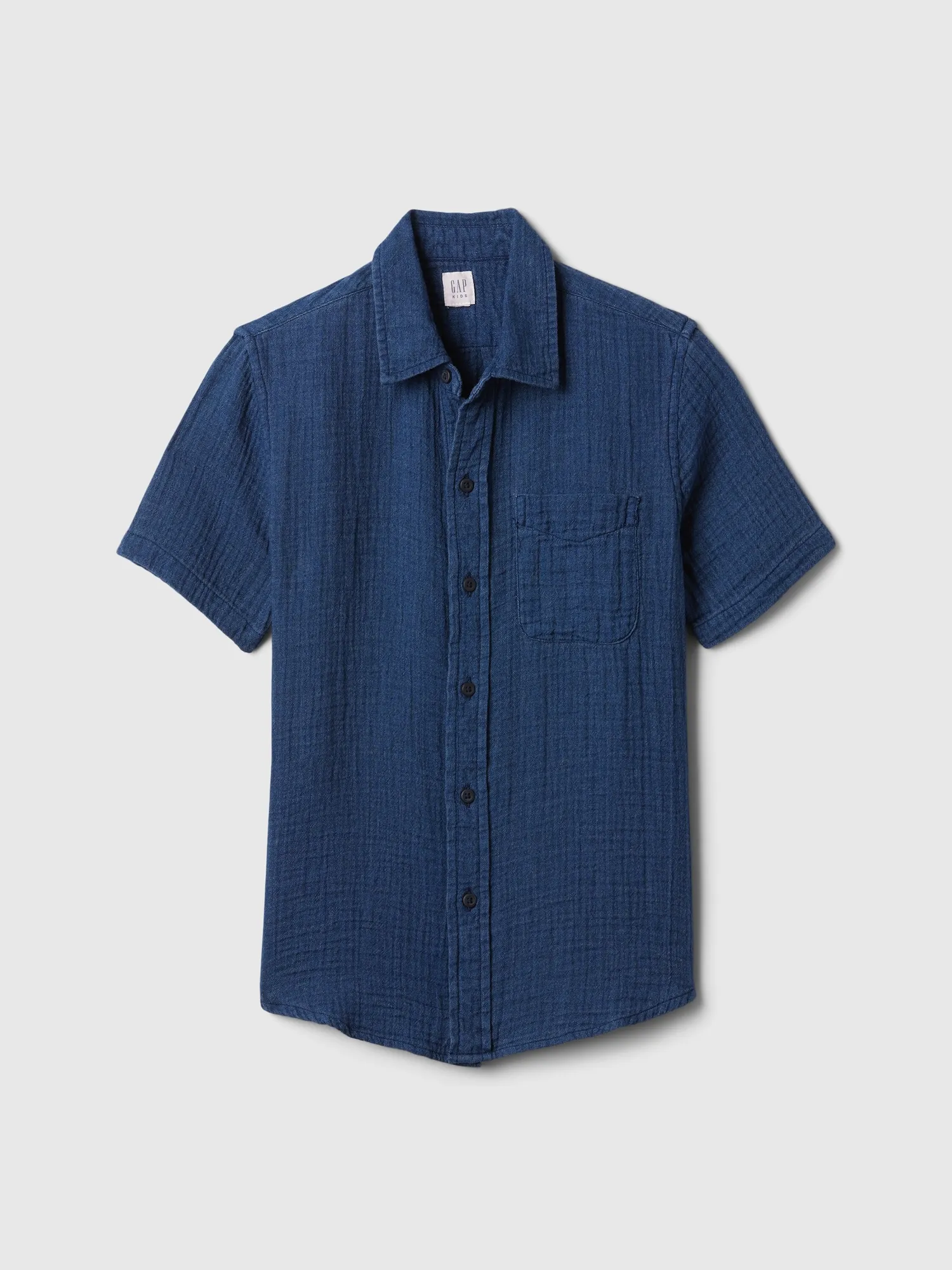 Kids Linen-Blend Vacay Shirt