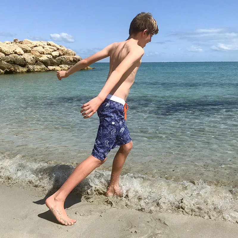 Kids Long Boardies: Sea Dragons