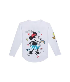 Kids Minnie Mouse Smiles Recycled Jersey Tee