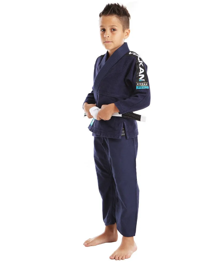 Youth Pro Light Jiu Jitsu Gi in Navy Blue