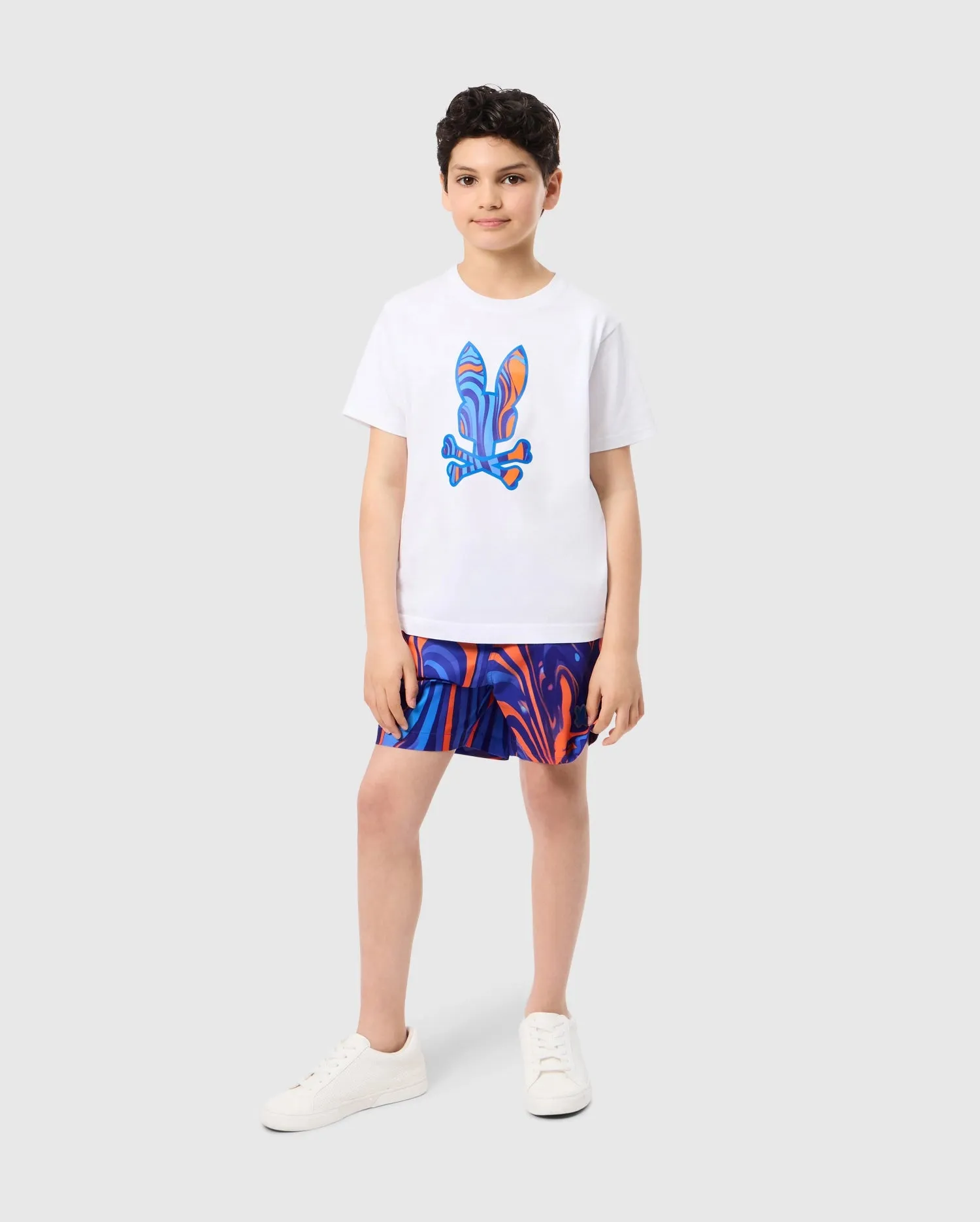 Kids Nevada All Over Print Swim Trunk