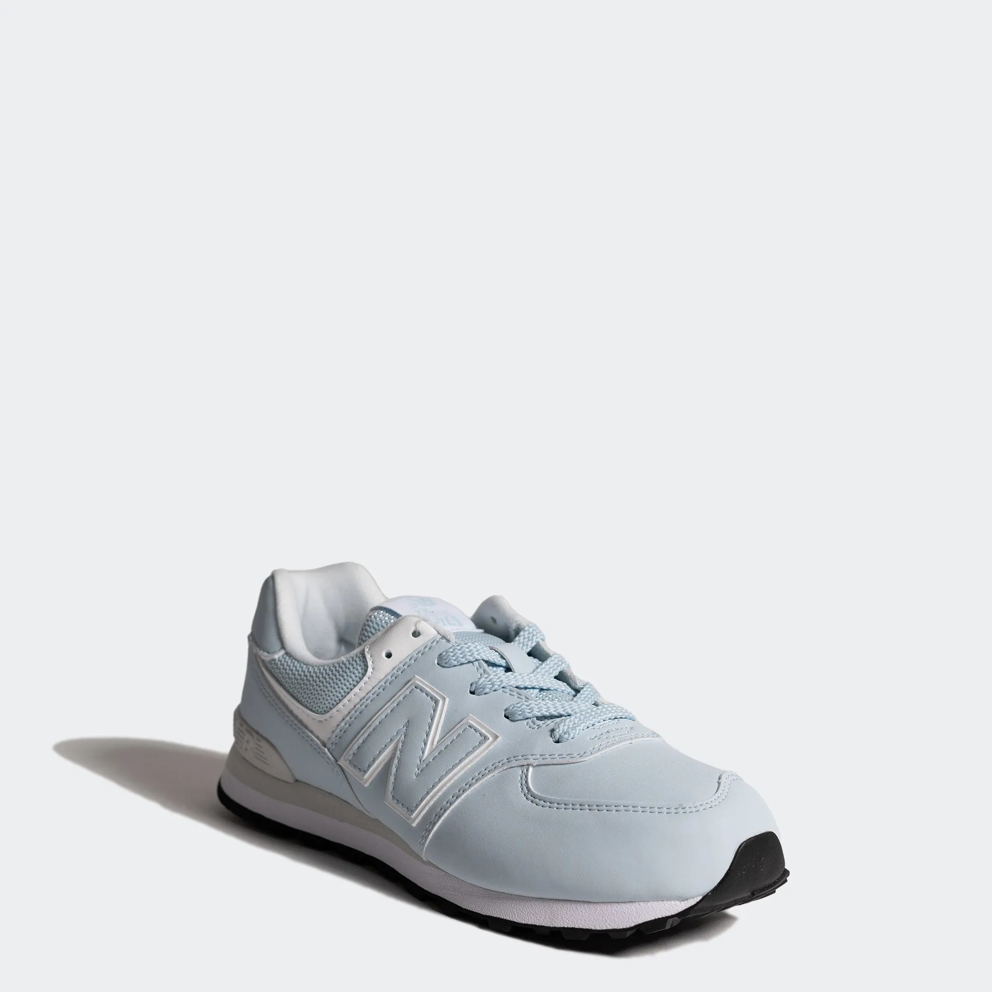 Kids' New Balance 574 Shoes Morning Tide (Wide)