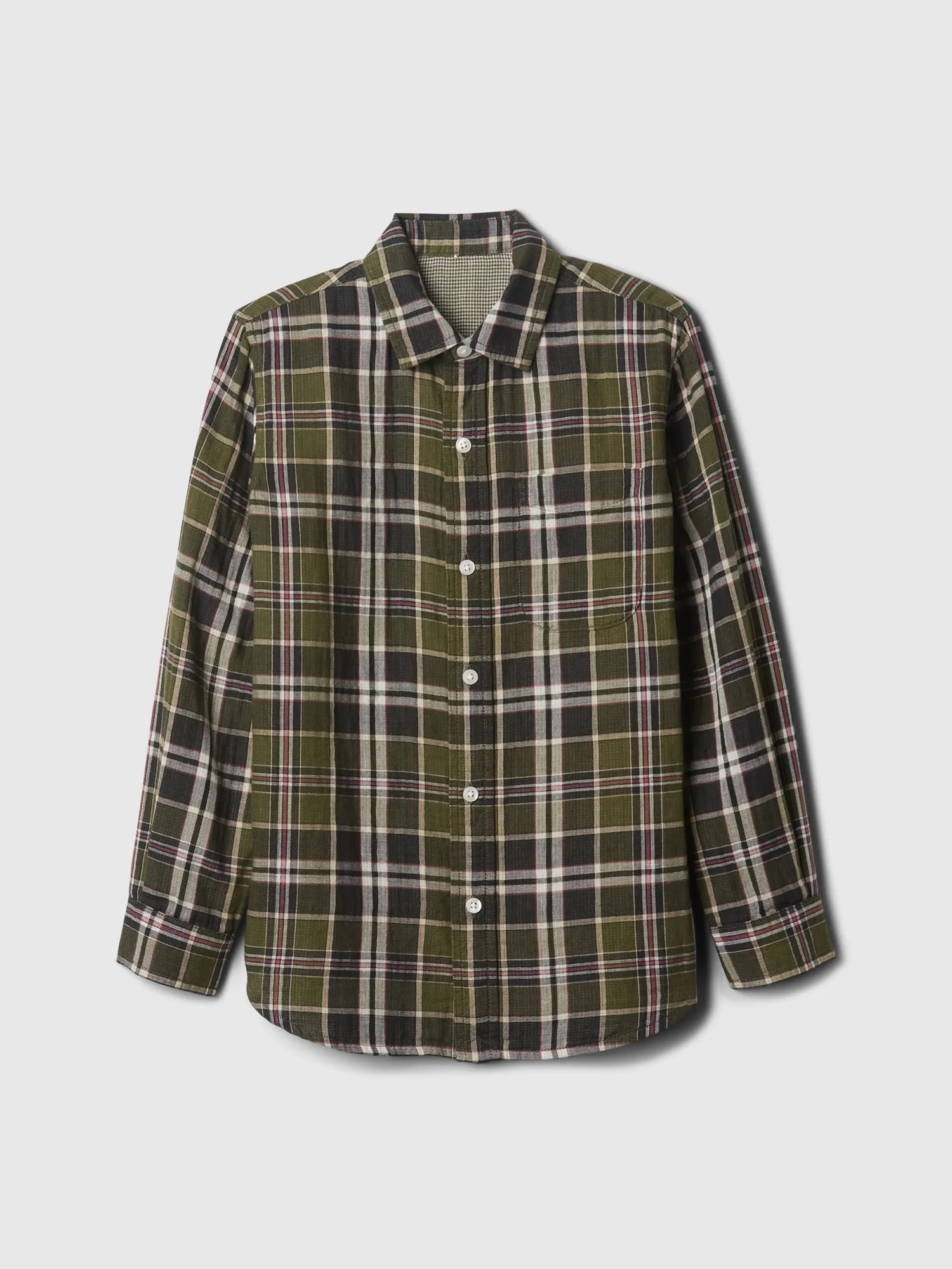 Plaid Kids Shirt