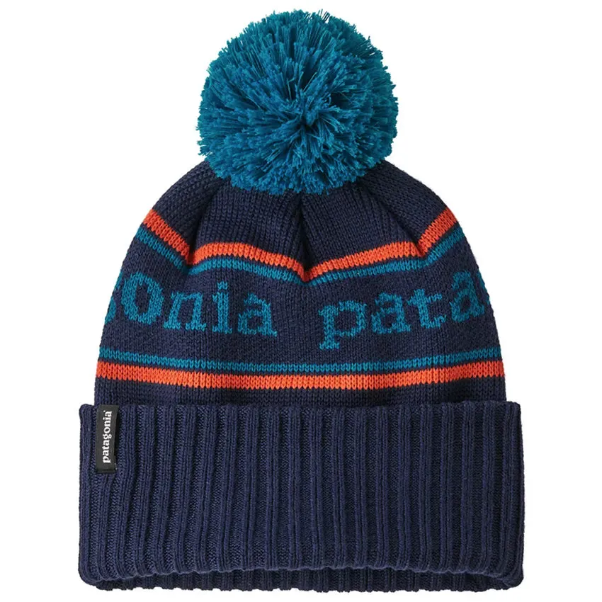 Kids' Powder Town Beanie - Park Stripe: New Navy