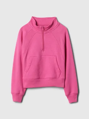 Kids Relaxed Half-Zip Sweatshirt