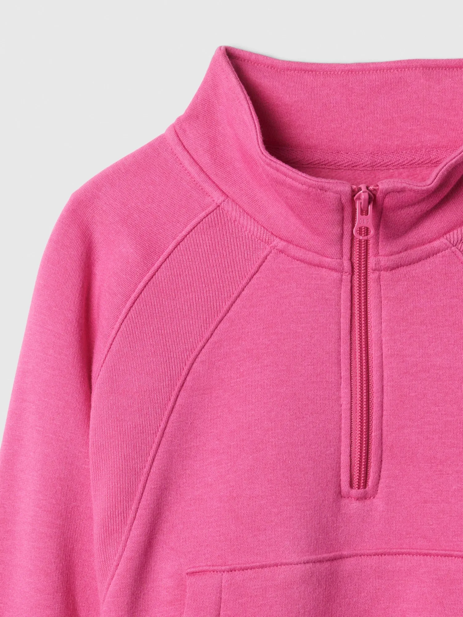 Kids Relaxed Half-Zip Sweatshirt