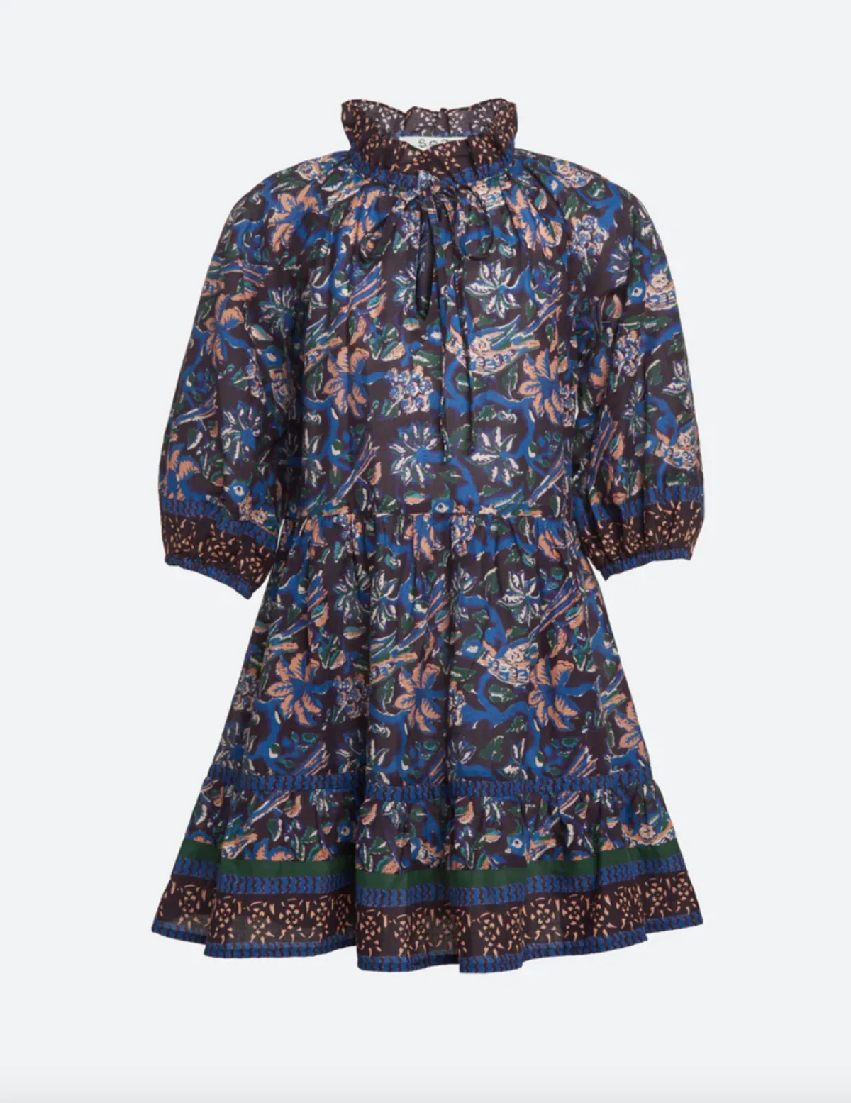 Kids Sea NY Noah Kids Dress Navy Multi