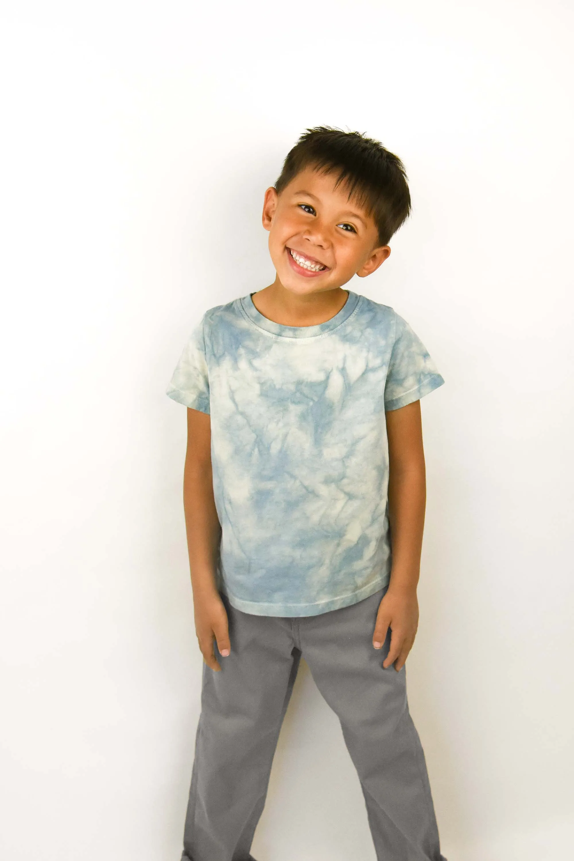 Kids Tee Shibori