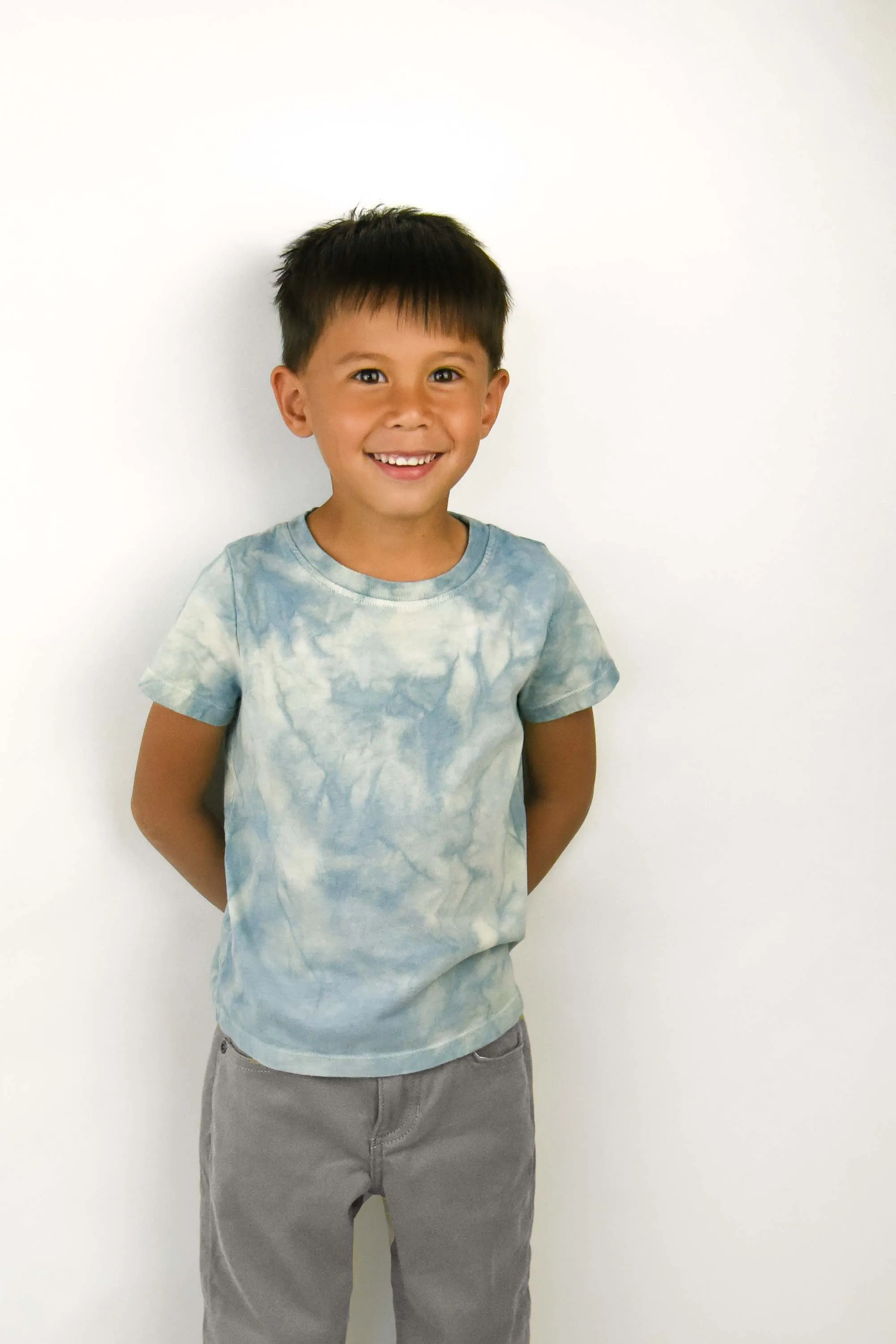 Kids Tee Shibori